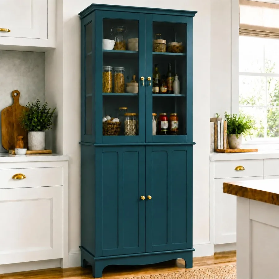 Kitchen - 72 China Cabinet for Dining Room