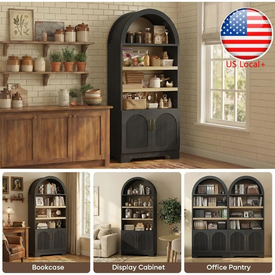 71 Tall Arched Kitchen Pantry  - đánh giá và giá Storage & Organization