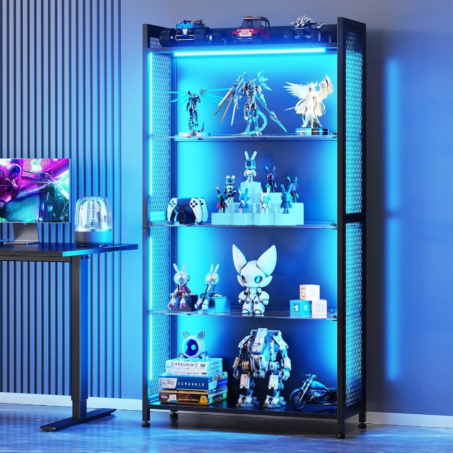 4-Tier Display Case with Tempe - đánh giá và giá Lighting