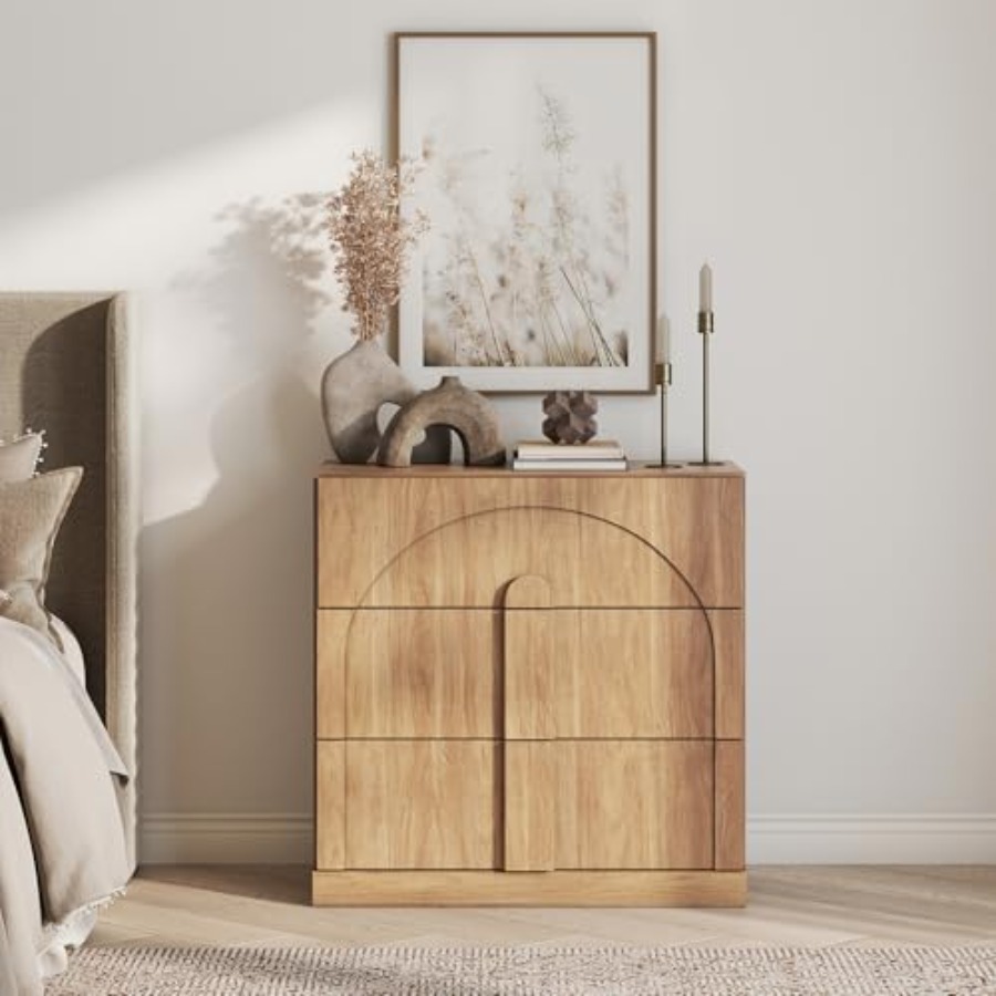 Sideboard Cabinet with 3 Drawe - đánh giá và giá Kitchen