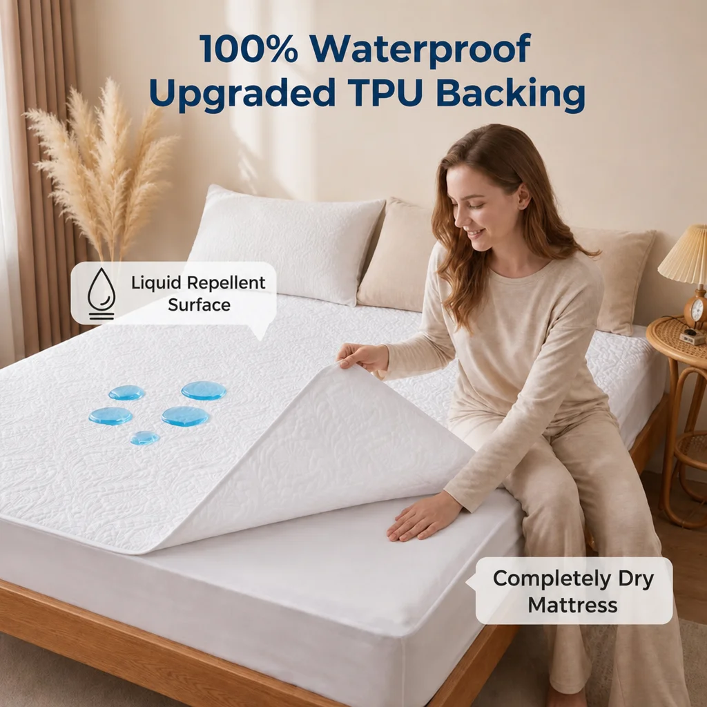 1pc Multi-Color Four-Corner El - đánh giá và giá Waterproof Mattress Protector Breathable
