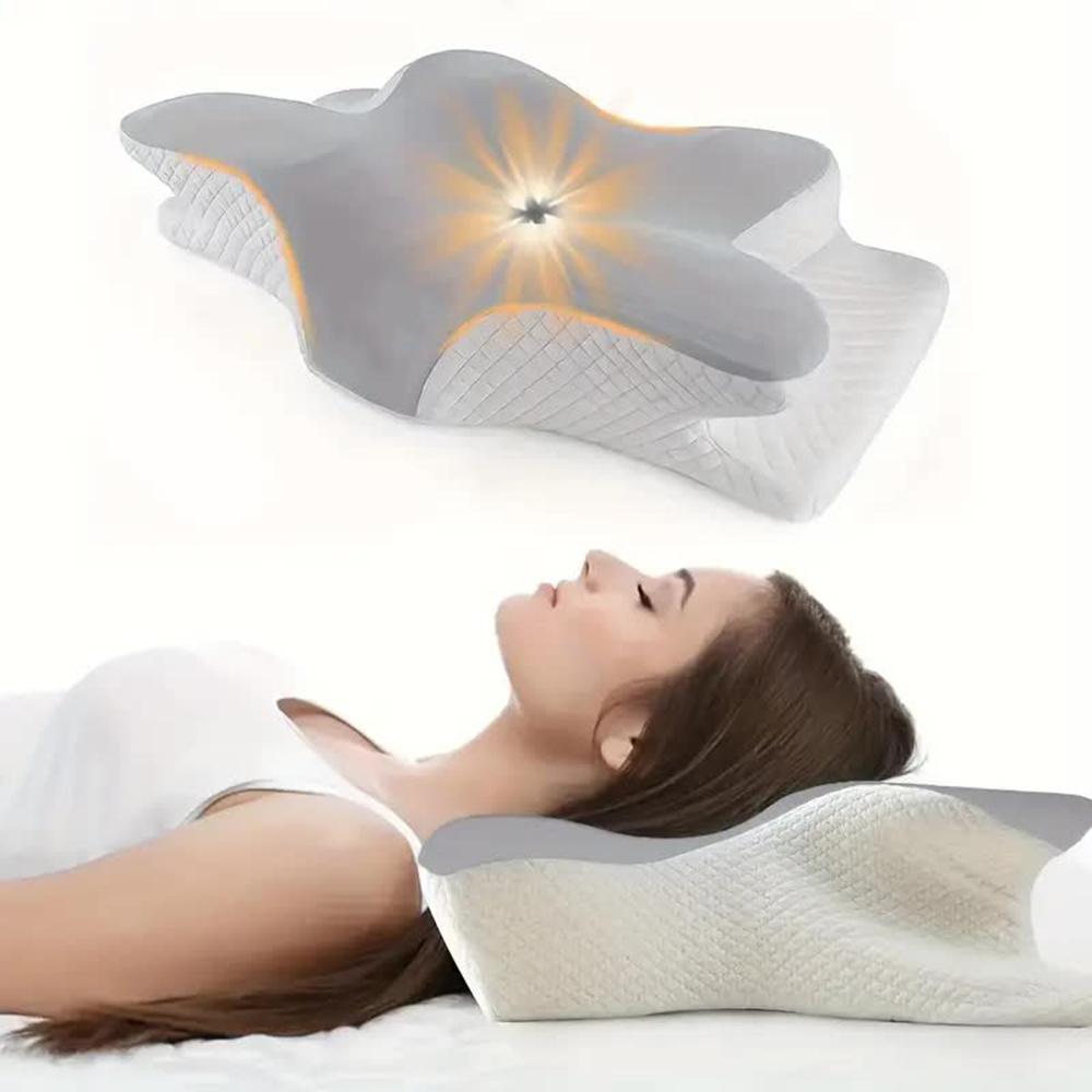 Memory Foam Pillows Butterfly  - đánh giá và giá Memory Foam Orthopedic Pillow Neck Pain